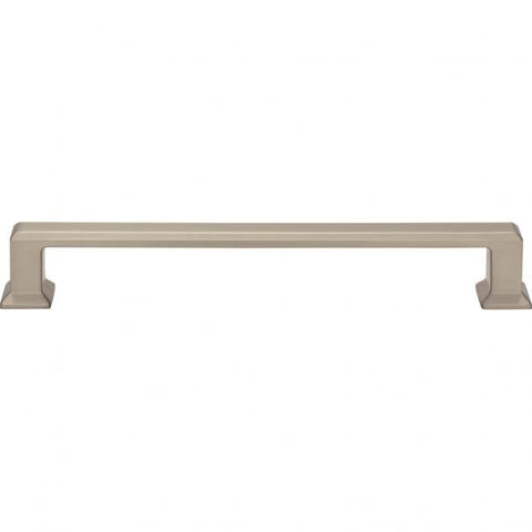 Sweetbriar Lane Pull 6 5/16 Inch (c-c) - Brushed Nickel - BRN