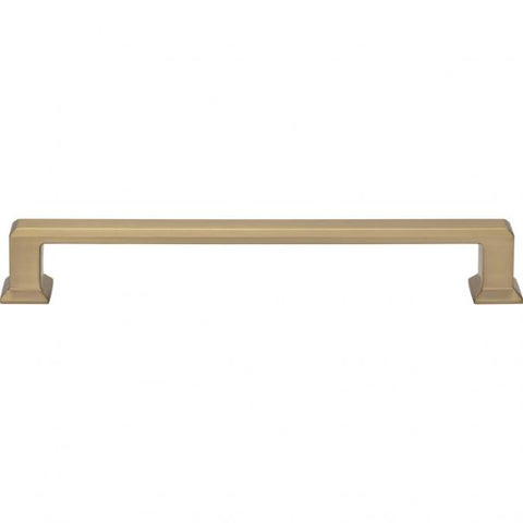 Sweetbriar Lane Pull 6 5/16 Inch (c-c) - Warm Brass - WB