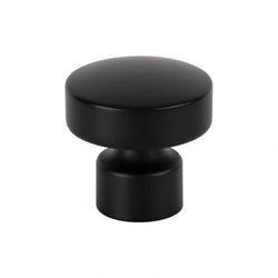 Lennox Knob 1 1/4 Inch - Matte Black - BL