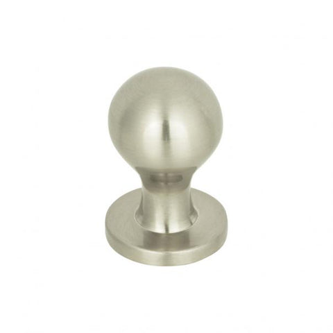 Nipple Knob 3/4 Inch - Brushed Nickel - BN