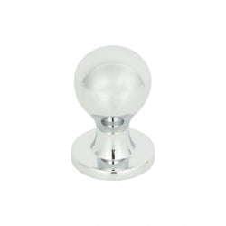 Nipple Knob 3/4 Inch - Polished Chrome - CH