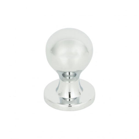 Nipple Knob 3/4 Inch - Polished Chrome - CH