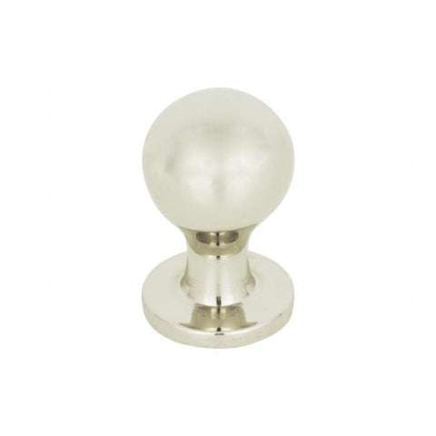 Nipple Knob 3/4 Inch - Polished Nickel - PN