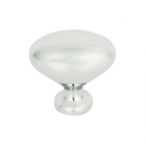 Robin Egg Knob 1 1/4 Inch - Polished Chrome - CH