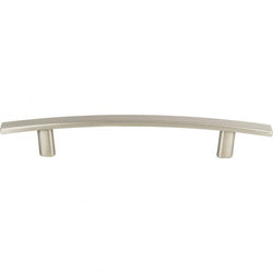 Curved Line Pull 5 1/16 Inch (c-c) - Brushed Nickel - BN