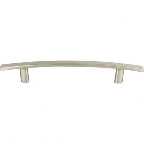 Curved Line Pull 5 1/16 Inch (c-c) - Brushed Nickel - BN