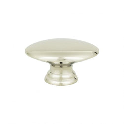 Egg Knob 1 1/2 Inch - Polished Nickel - PN