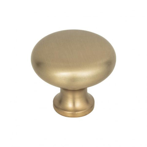 Round Knob 1 1/4 Inch - Champagne - CM