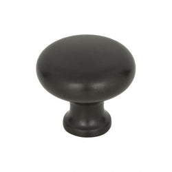 Round Knob 1 1/4 Inch - Aged Bronze - O