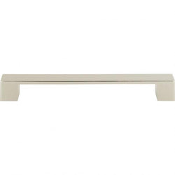 Wide Square Pull 7 9/16 Inch (c-c) - Polished Nickel - PN