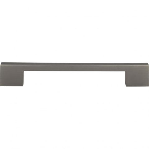 Thin Square Pull 7 9/16 Inch (c-c) - Slate - SL