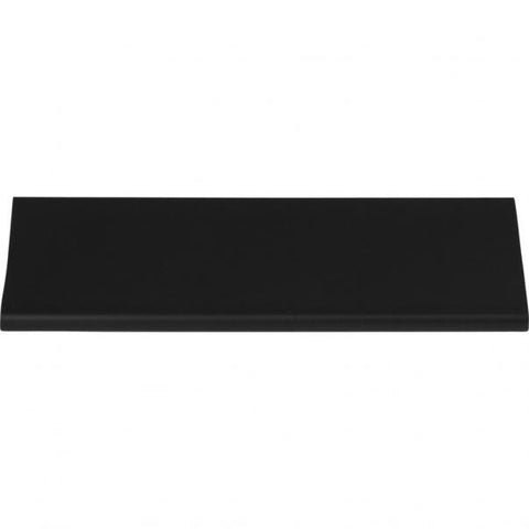 Tab Edge Pull 4 5/16 Inch (c-c) - Matte Black - BL