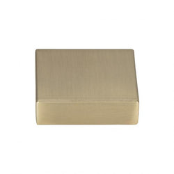 Thin Square Knob 1 1/4 Inch - Champagne - CM