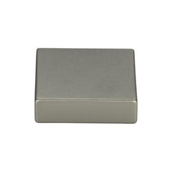 Thin Square Knob 1 1/4 Inch - Slate - SL