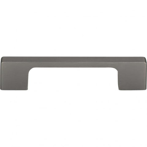 Thin Square Pull 3 3/4 Inch (c-c) - Slate - SL