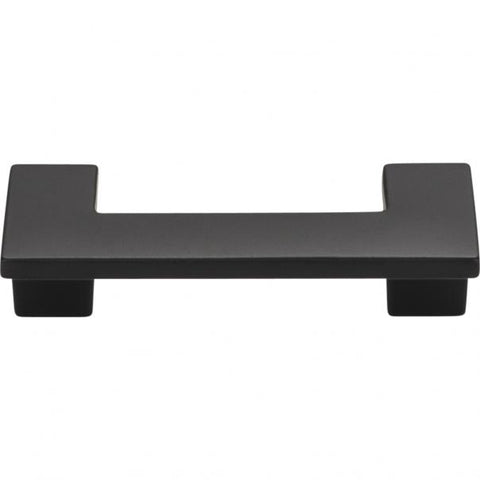 U Turn Pull 2 1/2 Inch (c-c) - Matte Black - BL