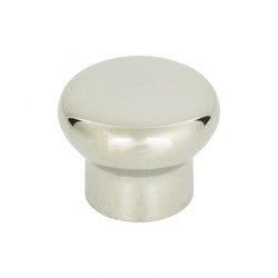 Round Knob 1 1/4 Inch - Polished Stainless Steel - PS