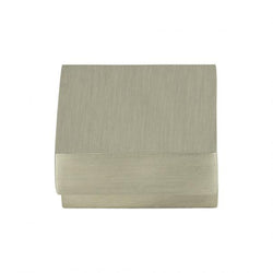 Small Square Knob 5/8 Inch (c-c) - Brushed Nickel - BN