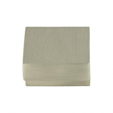 Small Square Knob 5/8 Inch (c-c) - Brushed Nickel - BN