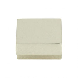 Small Square Knob 5/8 Inch (c-c) - Polished Nickel - PN