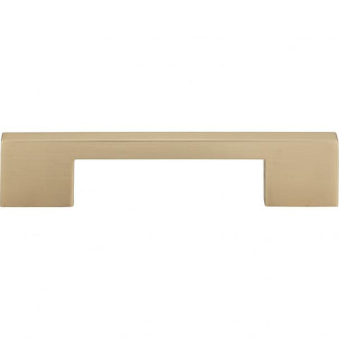 Thin Square Pull 5 1/16 Inch (c-c) - Champagne - CM