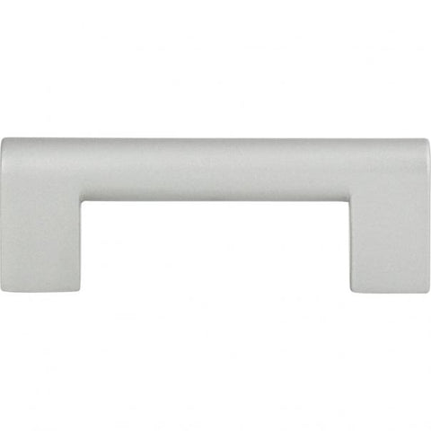 Round Rail Pull 3 Inch (c-c) - Matte Chrome - MC