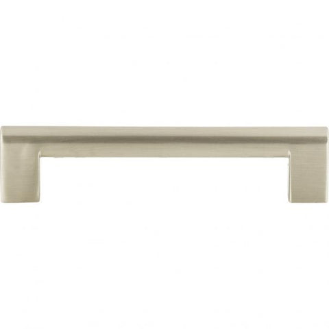 Round Rail Pull 5 1/16 Inch (c-c) - Brushed Nickel - BN