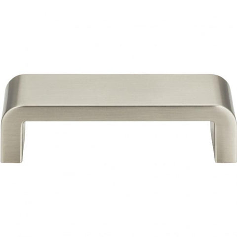 Platform Pull 3 3/4 Inch (c-c) - Brushed Nickel - BN