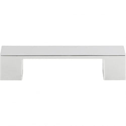 Wide Square Pull 3 3/4 Inch (c-c) - Polished Chrome - CH