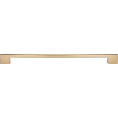 Thin Square Appliance Pull 18 Inch (c-c) - Champagne - CM
