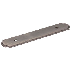 Backplates 96 mm Pull (OA - 6-1/8" ) - Brushed Pewter