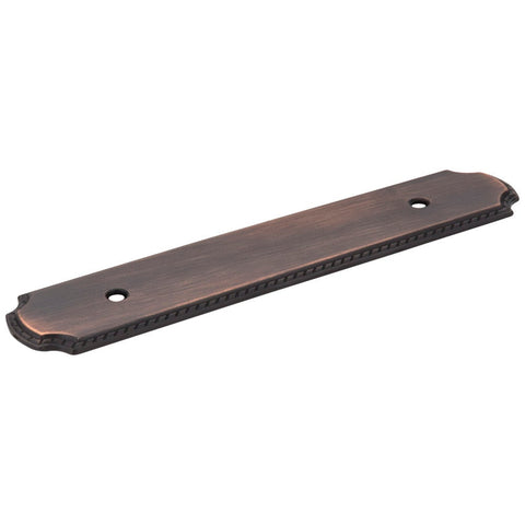 Backplates 96 mm Pull (OA - 6-1/8" ) - Brushed Oil Rubbed Bron