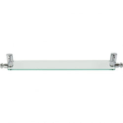 Legacy Bath Glass Shelf 24 Inch (c-c) - Polished Chrome - CH