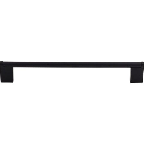 Princetonian Bar Pull 8 13/16 Inch (c-c) - Flat Black - BLK