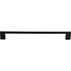 Princetonian Bar Pull 11 11/32 Inch (c-c) - Flat Black - BLK