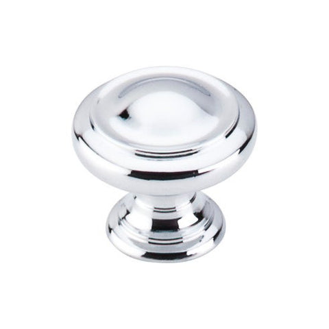 Dome Knob 1 1/8 Inch - Polished Chrome - PC