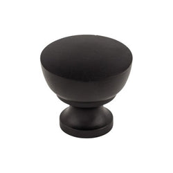 Bergen Knob 1 1/4 Inch - Flat Black - BLK