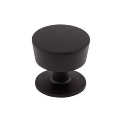 Essex Knob 1 3/16 Inch - Flat Black - BLK