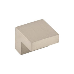 Square Knob 5/8 Inch (c-c) - Brushed Satin Nickel - BSN