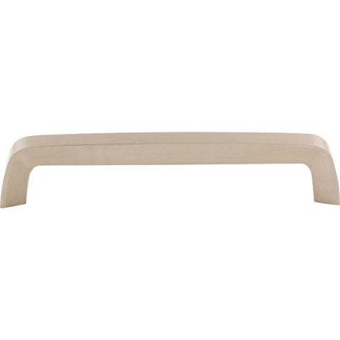 Tapered Bar Pull 6 5/16 Inch (c-c) - Brushed Satin Nickel - BS