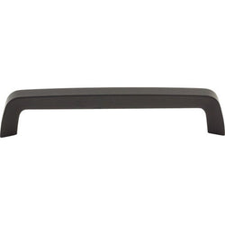 Tapered Bar Pull 6 5/16 Inch (c-c) - Flat Black - BLK