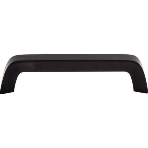 Tapered Bar Pull 5 1/16 Inch (c-c) - Flat Black - BLK