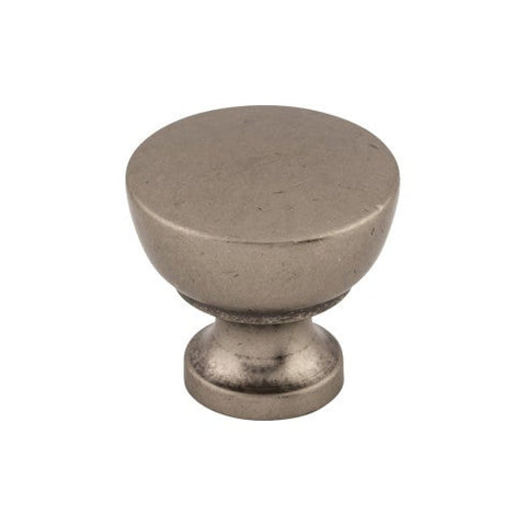 Bergen Knob 1 1/4 Inch - Pewter Antique - PTA