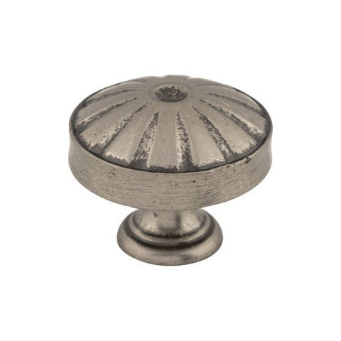 Hudson Knob 1 1/4 Inch - Pewter Antique - PTA