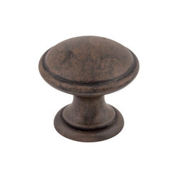 Rounded Knob 1 1/4 Inch - Patina Rouge - PAR