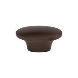 Oval Knob 1 1/2 Inch - Oil Rubbed Bronze - ORB