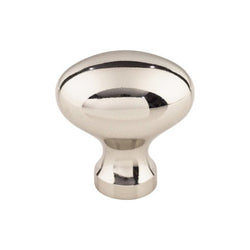 Egg Knob 1 1/4 Inch - Polished Nickel - PN