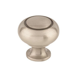 Ring Knob 1 1/4 Inch - Brushed Satin Nickel - BSN