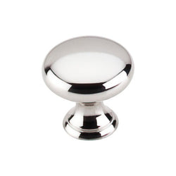 Mushroom Knob 15/16 Inch - Polished Nickel - PN