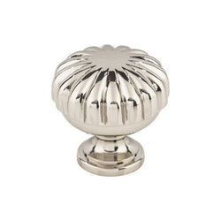 Melon Knob 1 1/4 Inch - Polished Nickel - PN